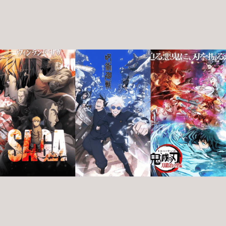 top 5 anime series list