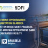 African Development Bank, African Water Facility, Association of European Development Finance Institutions to hold Investment Event for Water and Sanitation in Africa